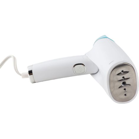 Fer à repasser vapeur blanc nacré, réservoir d'eau de 120 ml, petit modèle portable pour la maison et les voyages. (1/5)