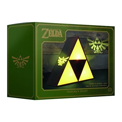FIGURA DECORATIVA PALADONE TRI-FORCE LUMINOSA NERA, GIALLA (PP3026NN) GIFPAL075