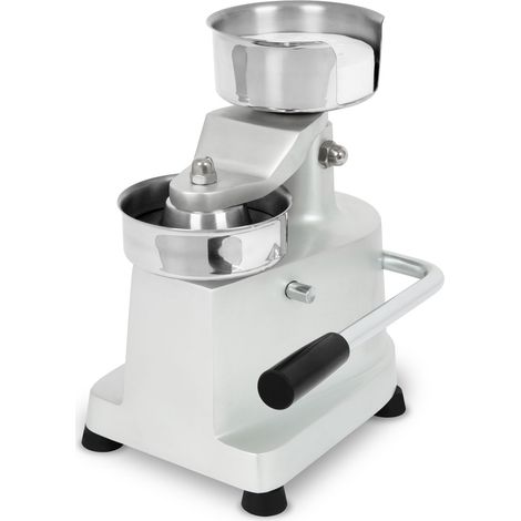 Presse hamburger inox 10cm professionnelle levier + 500 papiers – VERTES (1/5)