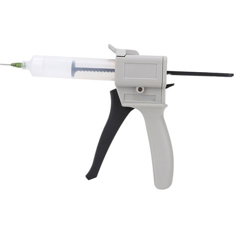 30-ml-Klebstoffpistole, einteiliges Kunststoff-Handwerkzeug mit Quetsch- und Druckgriff (1/5)
