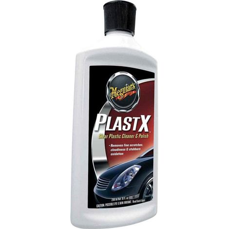 Meguiar's 73433 Plast-X Rimuovi Graffi Pulitore Plastiche, 296 ml