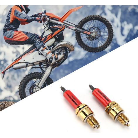 Bougies d'allumage rouges A7TC 110CC (2 par paquet) (1/5)