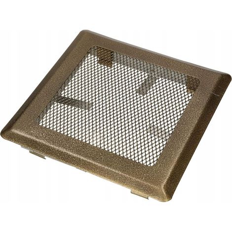 Metall-Lüftungsgitter 16x16 GOLD (1/5)