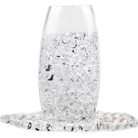 Wasserperlen für Pflanzen, 500 Stück Aqua Beads Gelperlen Wasserkugeln Dekoration für Hochzeitsfeiern, Gelperlen Wasserkugeln für Blumenvasen Dekoration (1/5)