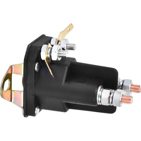 Anlasserrelais 100 A, normalerweise offen, staubdicht, Magnetschalter, 12 V DC, mit 4 Anschlussklemmen (1/5)