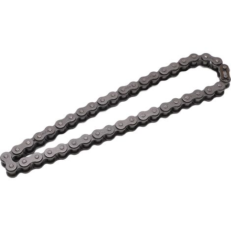 420 Kettenspanner mit 42 Gliedern aus Stahl und Aluminium, inklusive Verbindungsglied, für Minibikes 212cc 196cc 6,5PS. (1/5)