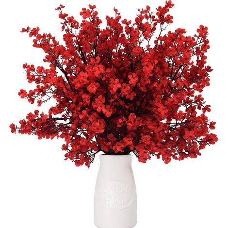 6 Bouquets de Fleurs Artificielles Fleur Artificielle Extérieur (1/5)