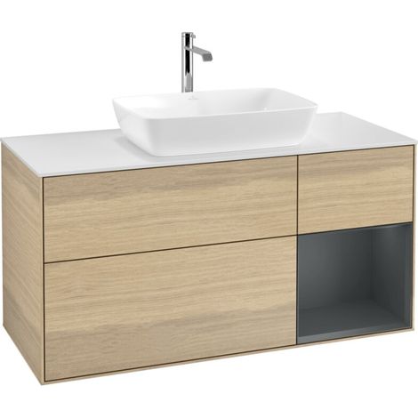 Villeroy & Boch F831HGPC Armoire sous-lavabo Finion F83 (1/2)