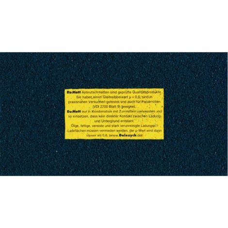 Dolezych Antiscivolo  Tappetino L500  cm B25  cm D8  mm -  6101108 (1/2)