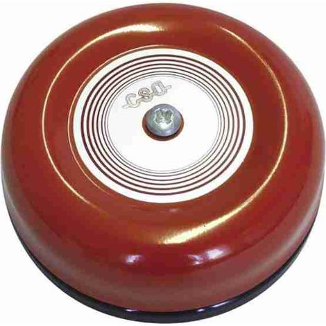 521601LOGO-1702 - 6 ZOLL ROTE KLINGEL 24V