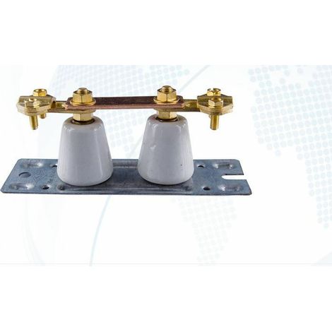 Barrette coupure terre porcelaine – Tension 230V – Puissance 16A – Pour installations électriques professionnelles – SIB (1/5)