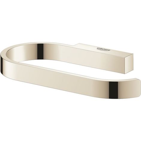 Grohe Selection WC-Papierhalter, Toilettenpapierhalter, ohne Deckel, Nickel, Wandmontage (1/5)