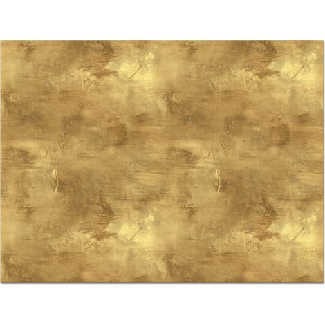 CRÉDENCE CUISINE Industriel - Texture - Or 100x75 cm (1/5)