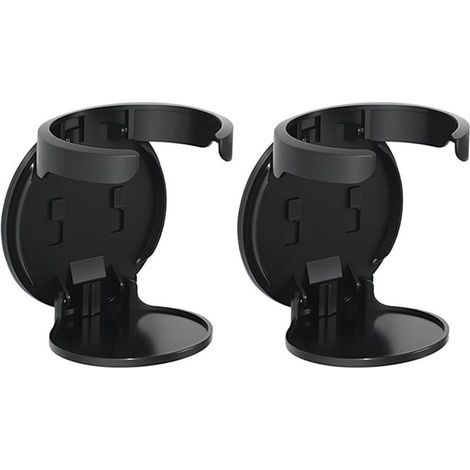 Bardusch-2 pièces porte-gobelets muraux auto-adhésifs pliables, compatibles toutes tailles (1/5)