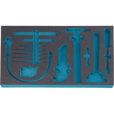 Garniture en mousse souple bimatière 163-60L HAZET (1/2)