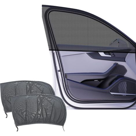Pare Soleil Chaussette Voiture bébé, 2 Pieces Pare Soleil Chaussette fenêtre latérale,Protege Soleil Voiture Arrière Enfants et Animaux Bloquer Les Rayons UV pour Auto SUV Protégez 98% Voiture (1/5)