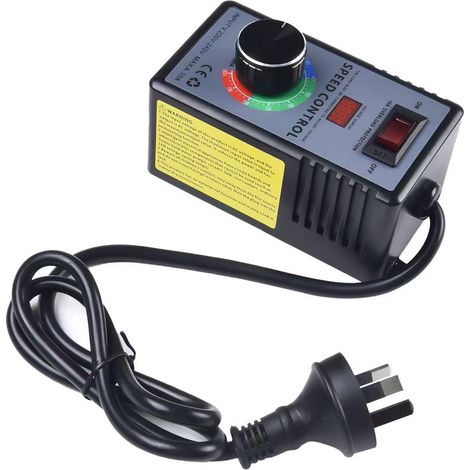 Régulateur de vitesse électronique AC220V DJ-SC40, variateur de tension à réglage continu avec écran d'affichage numérique, pour ventilateur, meuleuse, perceuse, souffleur (1/5)