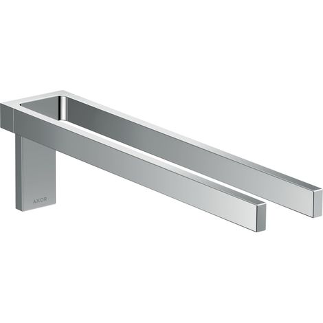 hansgrohe AXOR UNIVERSAL Rectangular Handtuchhalter, Metall, (1/2)