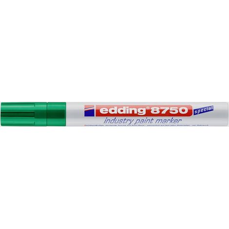Edding 8750 Marcatore per Pittura Verde Punta Rotonda 2-4 mm (1/5)