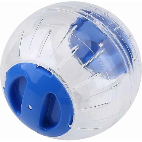 Knaagdierbal Speelgoed Hamster Loopbal Mini Loopbal Rondje Kleine Hamster Trainingsbal 12cm (Transparant) (Blauw) (1/5)
