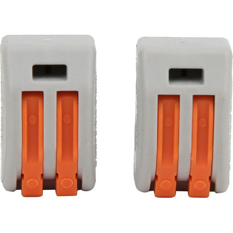 PCT-212-Steckverbinder, 20 Stück, 2-poliger federbelasteter Klemmenblock, Kabelverteilerblock (1/5)