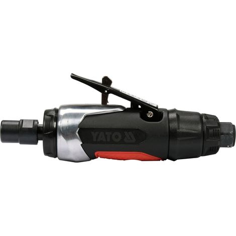 Yato, modelo YT-09632, Amoladora neumática recta, herramienta profesional para trabajos de pulido y lijado, alta potencia, diseño compacto y duradero. (1/5)
