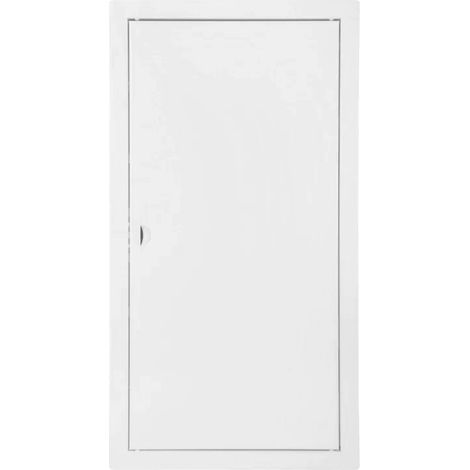 Trappe de visite en métal 40x60 cm – Revêtement en poudre – Accès facile aux compteurs – Pour cheminées et ventilation