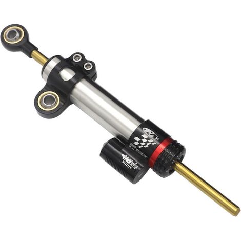 Universelles Motorradzubehör, modifizierte Stoßdämpfer, Titan-Lineale, Lenkerstabilisatoren, Stoßdämpfer, auf Lager. (1/4)