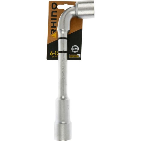 Rhino - Chiavi tubolari e a tubo, chiave per tubo da 24 mm - Diametro 24 mm - Impronta 6/12 esagonale - Realizzato in acciaio (cromo vanadium) - Garanzia a vita - Diverse misure disponibili (1/5)