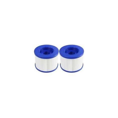 Lot de 2 Cartouches Filtre Spa a Visser, Filtre à Vis pour Spa Gonflable Pas De Vis 60mm, Cartouche de Filtre Rechange pour Cosy Spa, Clever Spa et de Plus,105 82mm (1/5)