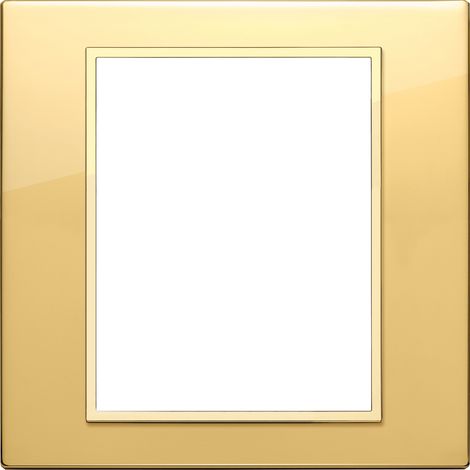 VIMAR - 21668.G09 Placca 8M oro totale lucido