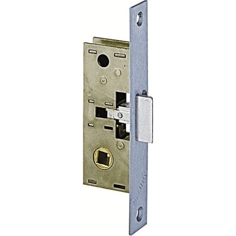 Metalux F120460010 Serratura a scrocco singolo, custodia piccola, asse 31 mm