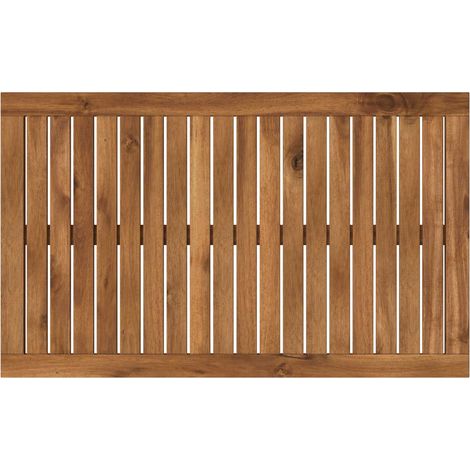 vidaXL Table Top 80.5 x 49 x 2 cm Rectangular Solid Acacia Wood