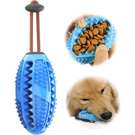 Jouets à mâcher pour chiens, bâtonnets à mâcher, brosses à dents pour chiens, caoutchouc naturel robuste et nettoyage des dents, balle pour chien, (1/5)