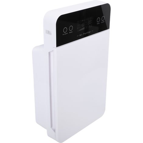 Purificateur d'air avec écran LCD, haute efficacité, batterie 120 mAh, télécommande, ioniseur d'air pour la maison, le bureau, prise UE 220 V, 45 W (1/5)