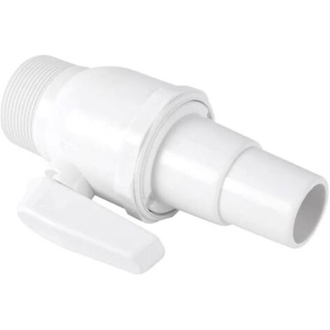 Vanne d'arrêt pour piscines, compatible avec les pompes de filtration à piston pour piscines, pièces détachées pour pompes