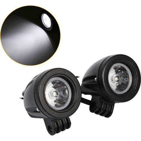 Stück 10W Hochleistungs-LED-Arbeitsscheinwerfer, Nebelscheinwerfer, für Geländefahrten, Motorräder usw.