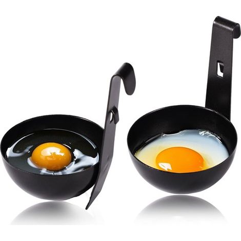 Set di 2 cestelli per uova in camicia da appendere - Pratici portauova per deliziose colazioni e piatti di noodles - Utensili da cucina (1/5)