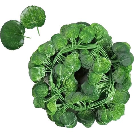 Hiedra artificial, decoración colgante, 30 piezas, 50 m (25 hebras) - a, Begonia (1/2)
