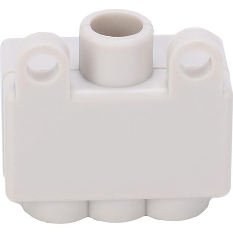 4pcs 400V 60A High Power Main Splitter, White Screw Terminal Connector, Universal Reusable T Wire Connectors for Ceiling Wiring, Switch Wiring (1in-2out) (1/5)