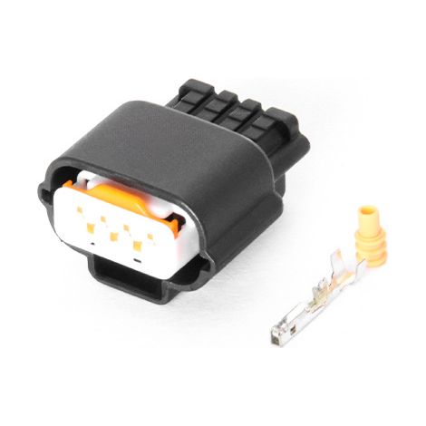 Le PK605-04027 est un connecteur étanche de fabrication nationale destiné aux modules de commande d'allumage automobile. (DJ7047-1.2-21) (1/4)