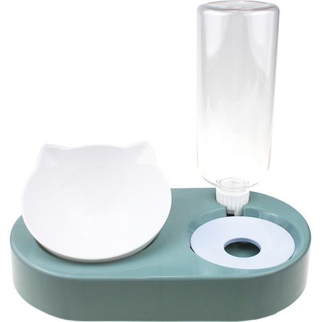 Distributeur d'eau automatique avec bol amovible et bouteille pour animaux de compagnie (1/5)