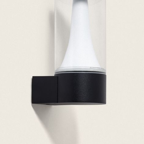 Applique da Parete Esterno LED 8W Canu Nero (1/3)