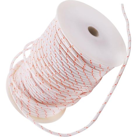 Corde de lanceur à rappel 4,5 mm 100 mètres pour Stihl Husqvarna Echo Poulan Homelite McCulloch Sears Craftsman Coupe-bordures Débroussailleuse Tondeuse Tronçonneuse (1/5)