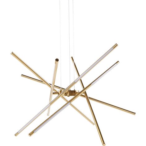 LED Pendant Lamp PALUN with Dimmer Metal Gold (1/5)