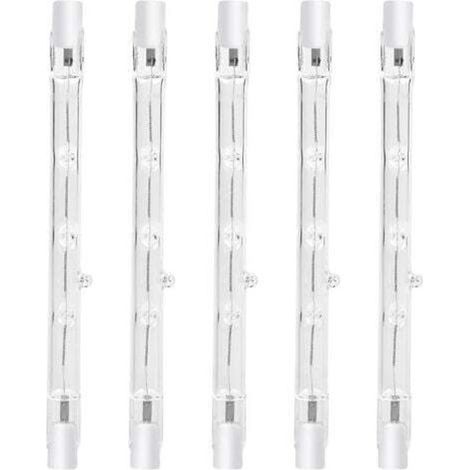 100W 118mm R7s Dimmable Halogen Spotlight Warm White(2800K) R7s Linear 1500lm Spotlight AC 220–240V for Home, Workplace, Security, Floor Lamp, etc. (1/3)