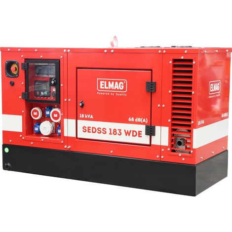 ELMAG Stromerzeuger SEDSS 183WDE-IT/TN - Stage 5, mit KUBOTA D1105 Motor (super-schallgedämmt) (1/5)