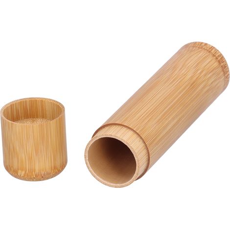 Boîte à thé en bambou, boîte à thé hermétique en bambou, tube à thé universel portable en bambou, récipient à thé domestique en bambou, boîte à thé en bambou sans traces (1/5)