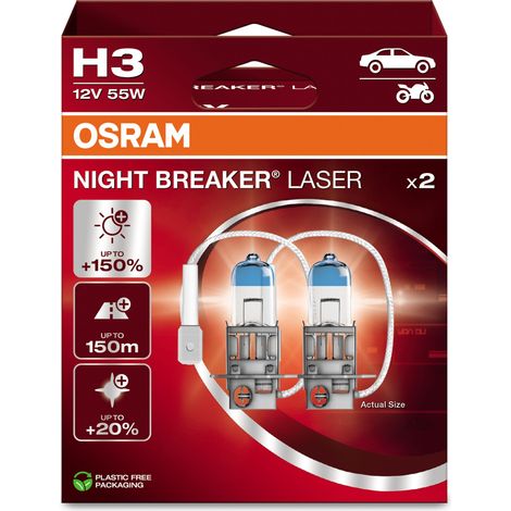 Osram Night Breaker H3 NL 150% epack (1/3)