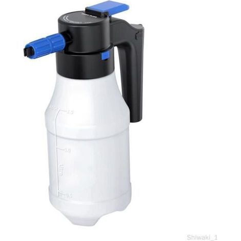 Pulvérisateur électrique de mousse de 1,5 L, pour le domestiques, le lavage de voiture, la pulvérisation de (1/4)